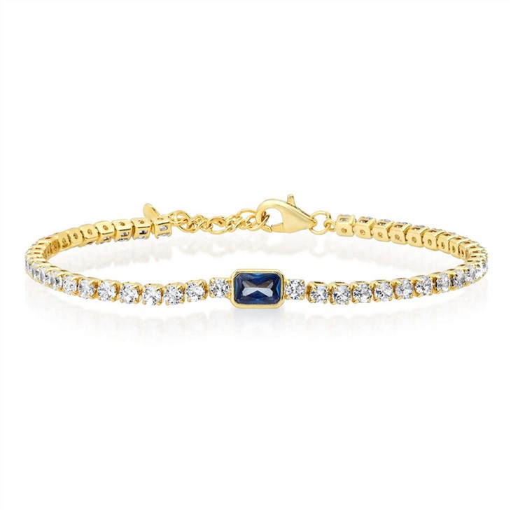 Sou entènèt jwèt Blue tenis braslè