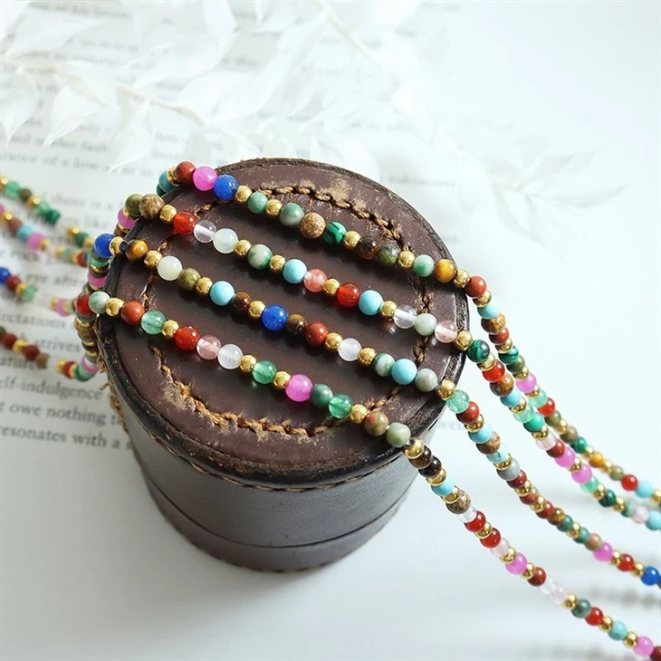 Boho Natural Stone Necklace best