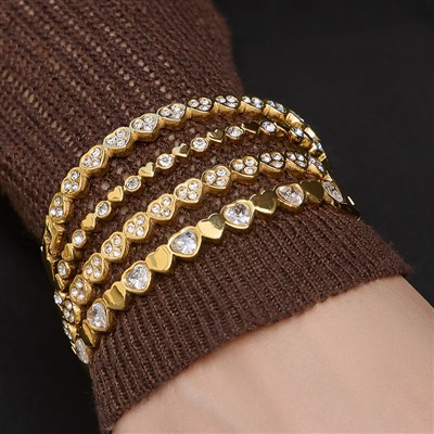 Minimalist lò plake kè bracelets